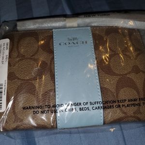 Coach wristlet